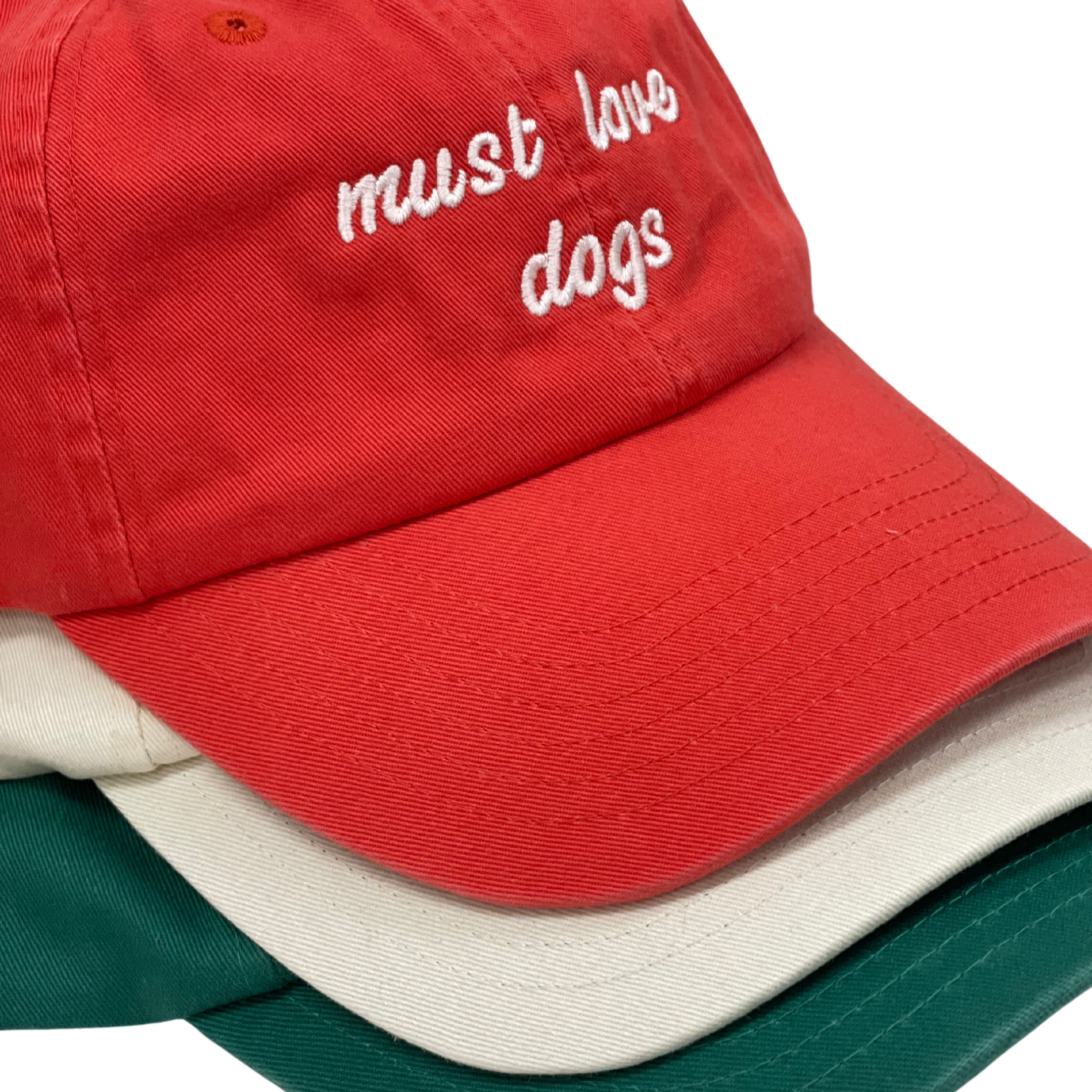 Must Love Dogs Cap