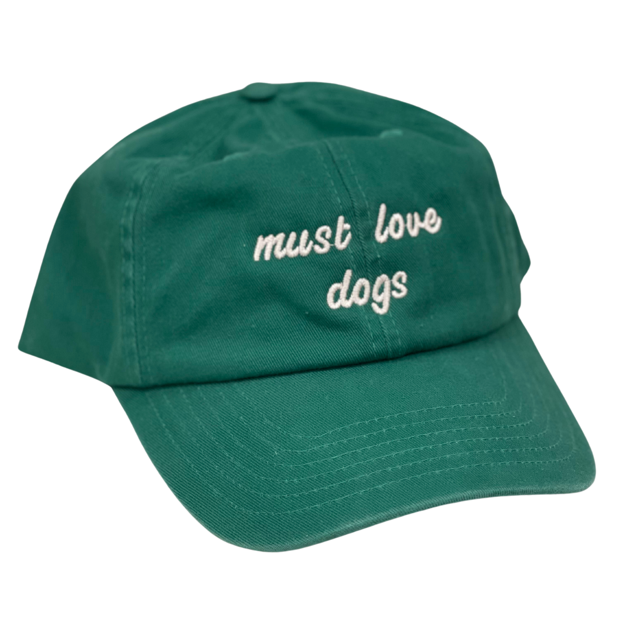 Must Love Dogs Cap