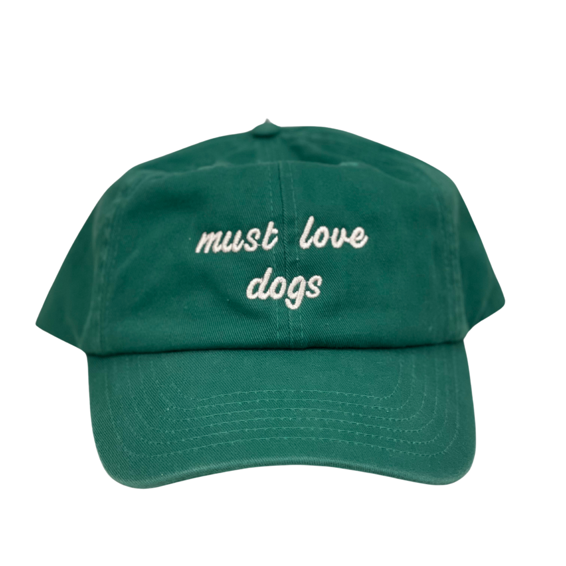 Must Love Dogs Cap