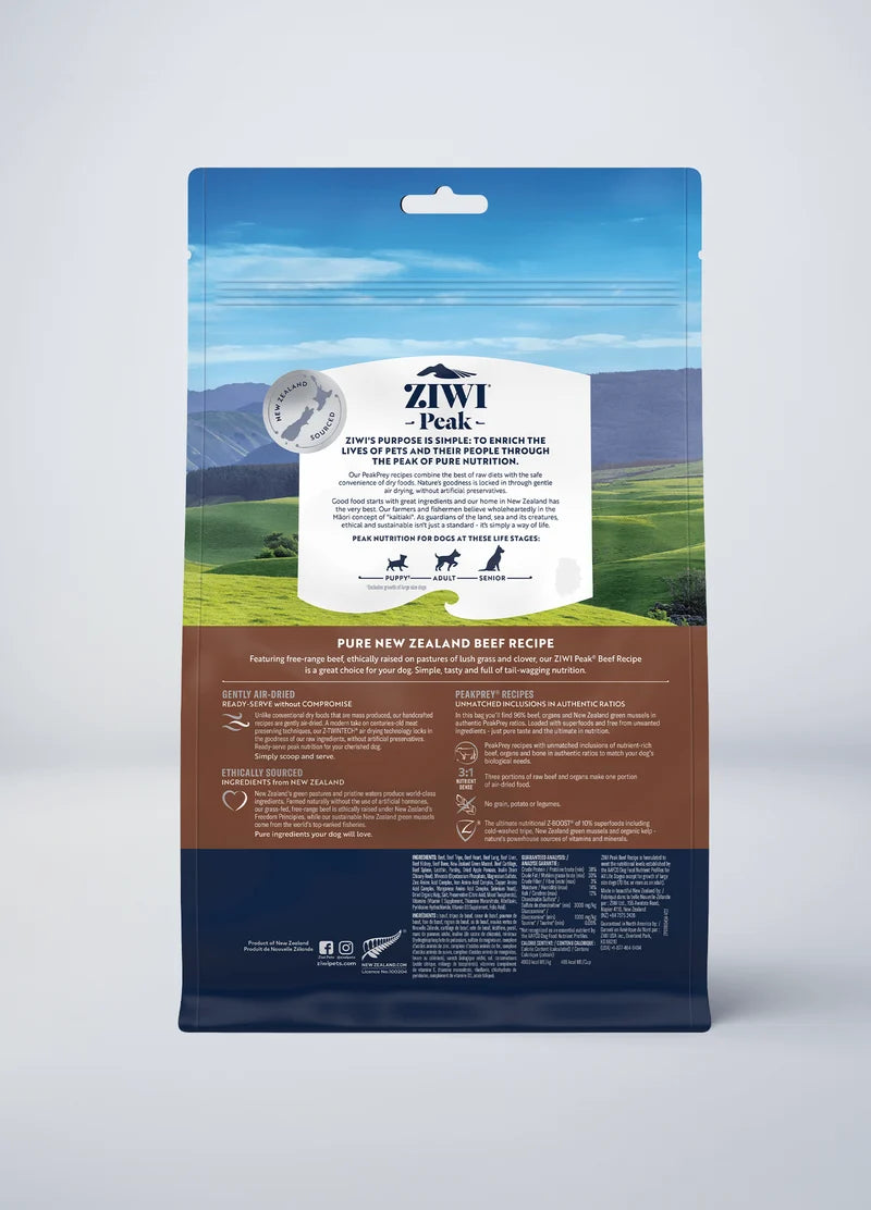 ZIWI Air Dried Beef Dog Food