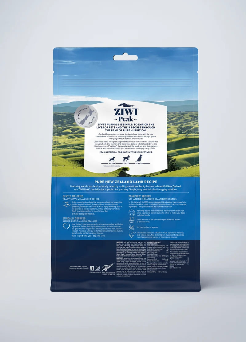 ZIWI Air Dried Lamb Dog Food