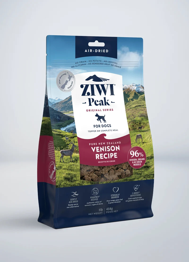 Wander Vs ZIWI Peak Air-Dried Venison Dog Food | Wanderpup
