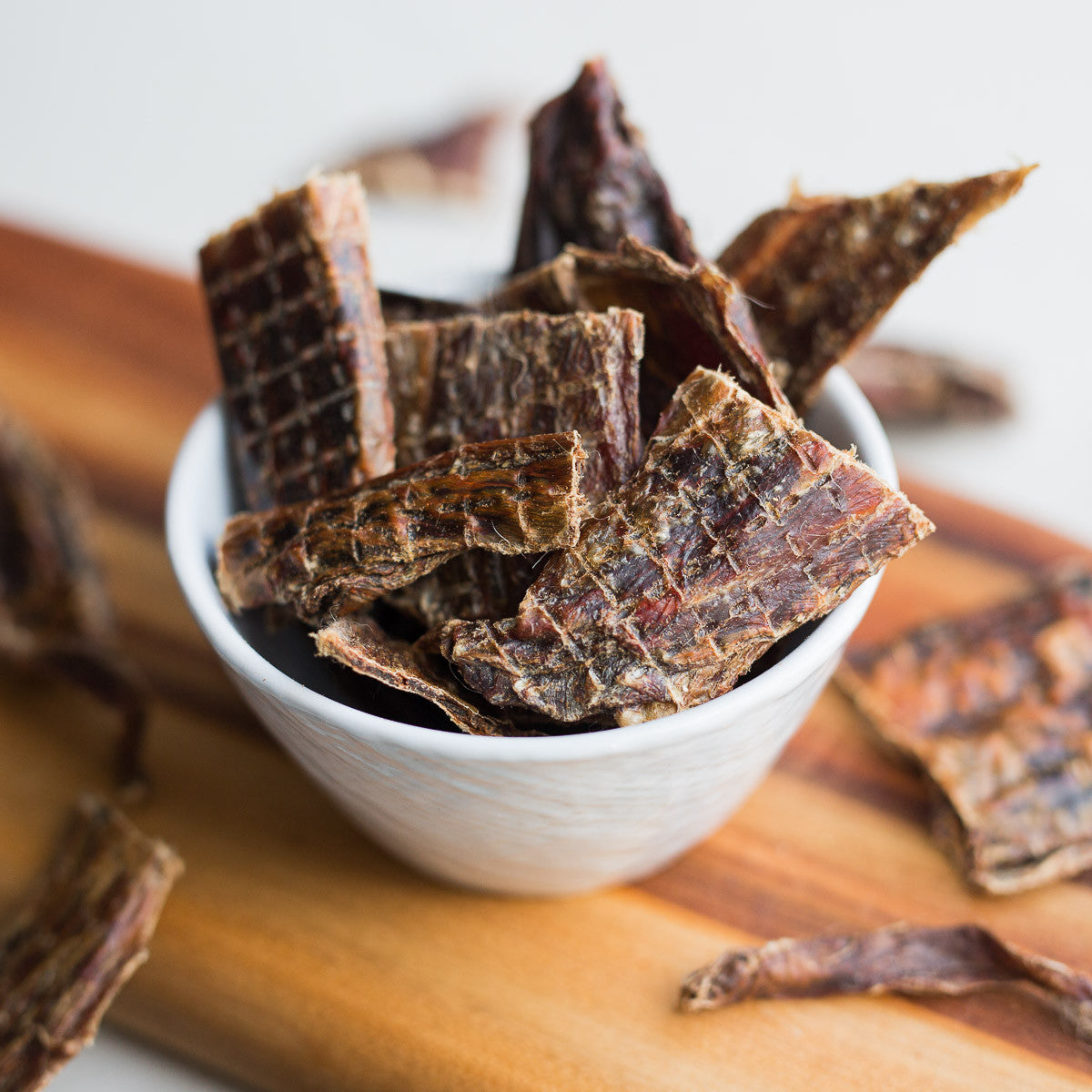 Kangaroo jerky healthy raw natural dog treats